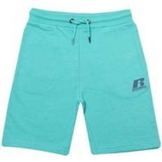 Turquoise Children's Clothing Russell Athletic Boys Boy's Infant R Logo Shorts in Turquoise Cotton 5-6Y