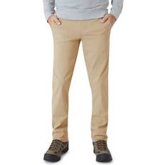 Weatherproof Weatherproof Vintage Mens Regular Fit Excursion Pants Ultra Stretch casual Flat Front chino, x 30L, Sand