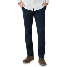 Weatherproof Weatherproof Vintage Mens Regular Fit Excursion Pants Ultra Stretch casual Flat Front chino, x 30L, Navy
