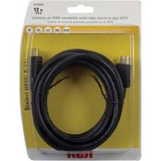 Maxpower RCA HDMI Cable Black 12ft