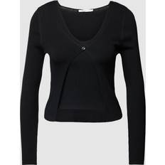 Taglia unica Cardigan Tom Tailor Giacchetta - Nero