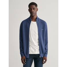 Gant Men Cardigans Gant Herren Strickjacke blau