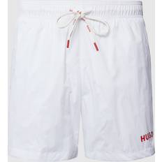 HUGO BOSS Bademode HUGO BOSS herren schwimmhose badeshorts badehose kurzhose strand 50469304 Weiß