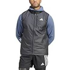 Adidas Herre Jakker Adidas Own The Run Base Vest Grey Regular Man