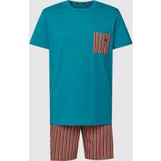 Homme - Vert Pyjamas Hom WFWAUTO Herren Court PETERO Pyjama-Set, Multicolore