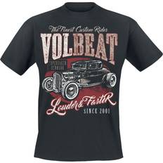 Volbeat T-shirt Louder And Faster för Herr svart