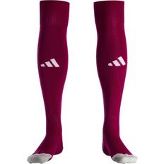Brun - Fodbold - Herre Tøj adidas Milano 23 Sock Adults - Maroon/Hvid