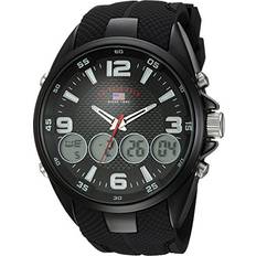 Watches U.S. Polo Assn. US9596 Analog-Digital Display Analog Black