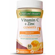 Nature's Bounty Vitamin C and Zinc Gummies of Gummies 60 pcs