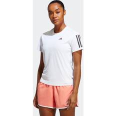 Damen - Tennis Oberteile Adidas Damen T-Shirt Own the Run Pink