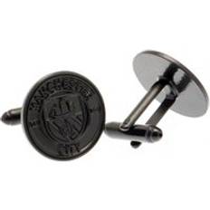 Mansjettknapper Manchester City FC Ion Plated Cufflinks Black One