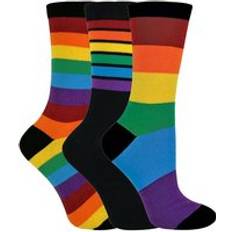 Pairs Striped Rainbow Design Casual School Multi 12-3