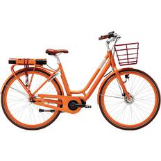 Elcykel Ellinor MID N7 Centermotor Orange Mat 155 176cm Personhøjde