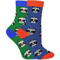 Bamboo Children's Clothing Pairs Bamboo Socks Patterned Novelty Design Socks Dark Blue 2-3 Years