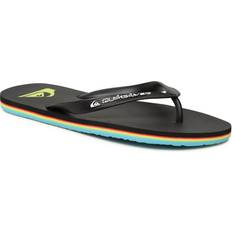 Hombre - Plata Chanclas Quiksilver Chancletas AQYL101325 Negro