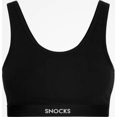 Økologisk materiale BH'er Snocks BH - Sort/Hvid