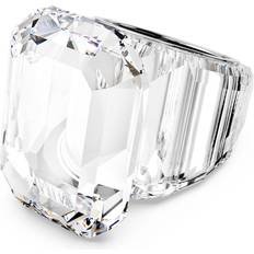 Swarovski Lucent Cocktailring Oktagon Schliff - Weiß