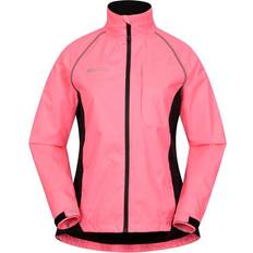 Mountain warehouse Womens/Ladies Adrenaline II Iso-Viz Waterproof Jacket Pink