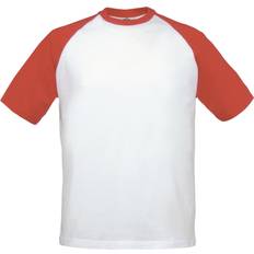 B&C Collection Kortärmad Baseball T-shirt - Män