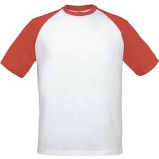 Short-Sleeved Baseball T-Shirt White