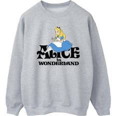 Disney Alice In Wonderland Tea Drinker Classic Sweatshirt Grey