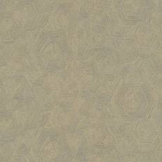 Wallpapers Profhome 386983-GU Graphic wallpaper wall shiny gold grey beige 5.33 m2 57 ft2