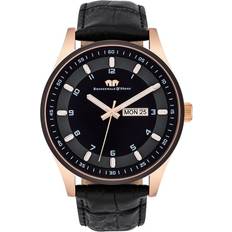 Rhodenwald & Söhne Watches Rhodenwald & Söhne Male Rose Gold Genuine Leather Black archived One Size