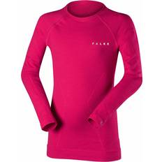 Lana Magliette Falke Wool-Tech K L/S SH lana filo funzionale asciugatura rapida 1 pezzo - Maglia Unisex - Rosa