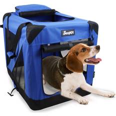 Jespet Soft Dog Crate Blue