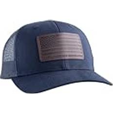 Magpul Unisex Trucker Hat Snapback Baseball Cap Baseballkappe, Standard Lederpatch Navy, Einheitsgröße