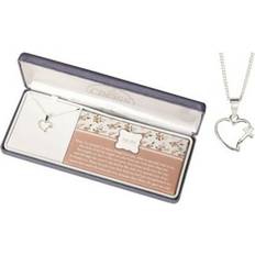 Necklaces Contemporary Home Living God Gave You Open Heart and Cross Necklace