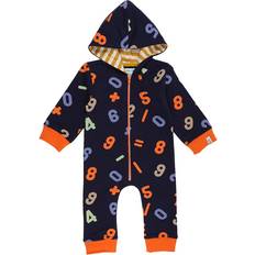 Cotton Jumpsuits Lilly and Sid Numbers Outersuit NoColor 18-24 Months