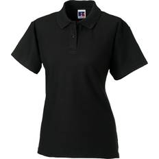 Jerzees Colours Ladies 65/35 Hard Wearing Pique Short Sleeve Polo Shirt Black