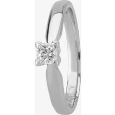 Jewellery 1888 Collection Platinum Princess-Cut 0.25ct Diamond V-Shaped Ring M94-B3.25CT PLUS G/VS2/0.27ct