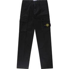 Stone Island Hosen Stone Island Black Cotton Cargo Pants Black 12Y