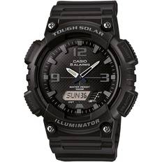 Casio AQ-S810W-1A2VDF Tough Solar Analog-Digital Black Resin Watch