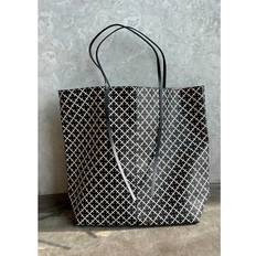 By Malene Birger Totes & Shopping Bags By Malene Birger Abrille Printed Tote Bag - Black