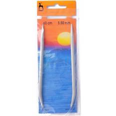 Aghi da Maglia Pony Classic 60cm Fixed Circular Knitting Needles 5.50mm P48612