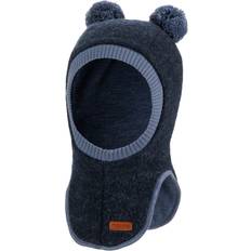 Maximo Soft Wool GOTS Kids Balaclava navy