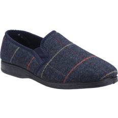 Blue Slippers Fleet & Foster Mitchell Slipper Mens Navy