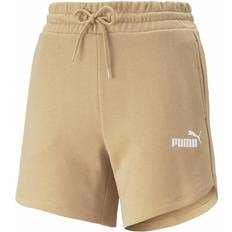 Multicolor Shorts Puma Essentials High Waist Mujer - Beige