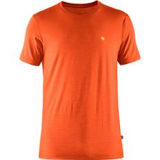 Fjällräven Mens Bergtagen Thinwool S/S Orange HOKKAIDO ORANGE/208 X-small