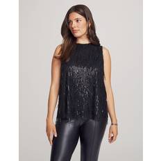 Anne Klein Sequin Mesh Shell -