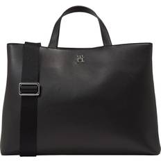 Tommy Hilfiger Sacs de courses Tommy Hilfiger Sac à main Th Essential Sc Workbag AW0AW15703 Noir