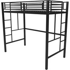 Your Zone Brittain Twin Metal Loft Bed 42x78.5"