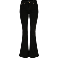 Dame - Elastan / Lycra / Spandex Jeans Lois Raval-16 Lea Soft Colour Jeans - Black