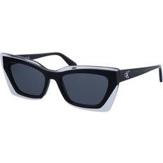 Calvin Klein Solbriller Calvin Klein Cat Eye CKJ23656S - BLACK