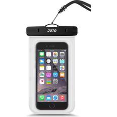 Waterproof Cases Procase JOTO Universal Waterproof Phone Pouch Cellphone Dry Bag Compatible with iPhone 13 12 11 Max Mini Xs XR X 8 7 6S Plus SE, Galaxy S21 S20 S10 Plus Note 10 9, Pixel 4 XL up to 7" -Clear