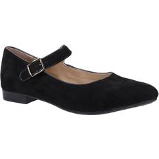 Hush Puppies Tacones y Zapatos de Tacón Hush Puppies Womens/Ladies Melissa Suede Mary Janes Black