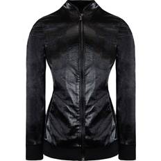 Armani Women Outerwear Armani Exchange Womens Black Jacket